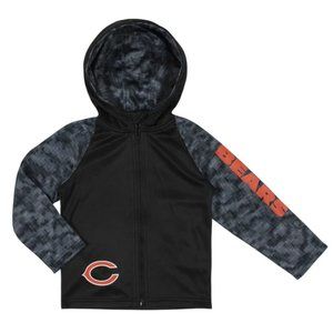 Chicago Bears zip front hoodie official NFL NEW